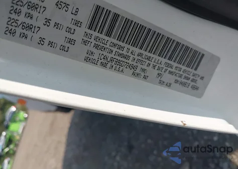 2016 Jeep Patriot High Altitude Edition z USA, uszkodzony, nr VIN 1C4NJRFB9GD724949